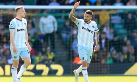 Cenne 3 punkty na Carrow Road! Norwich 0:4 West Ham